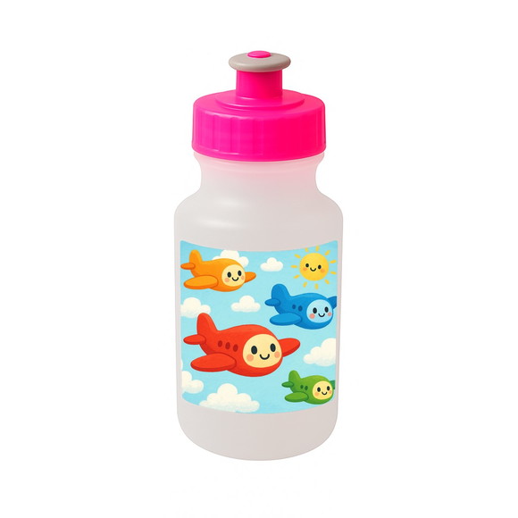 Garrafinha Squeeze Personalizada Aviões - Imagem 3