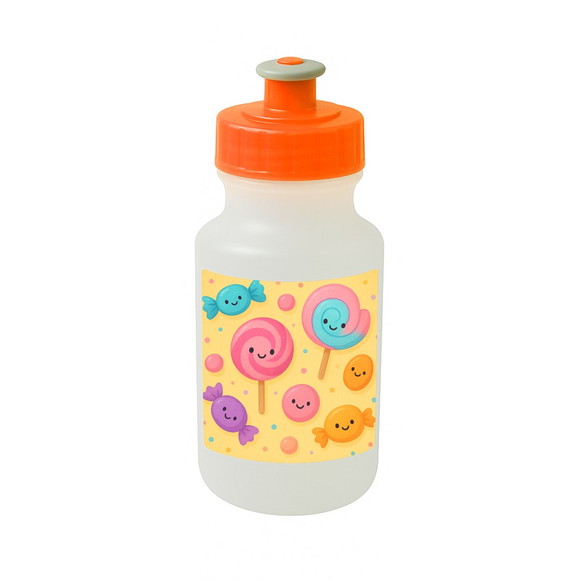 Garrafinha Squeeze Personalizada Balas e Pirulitos - Imagem 4