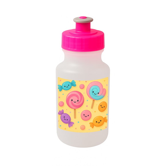 Garrafinha Squeeze Personalizada Balas e Pirulitos - Imagem 3