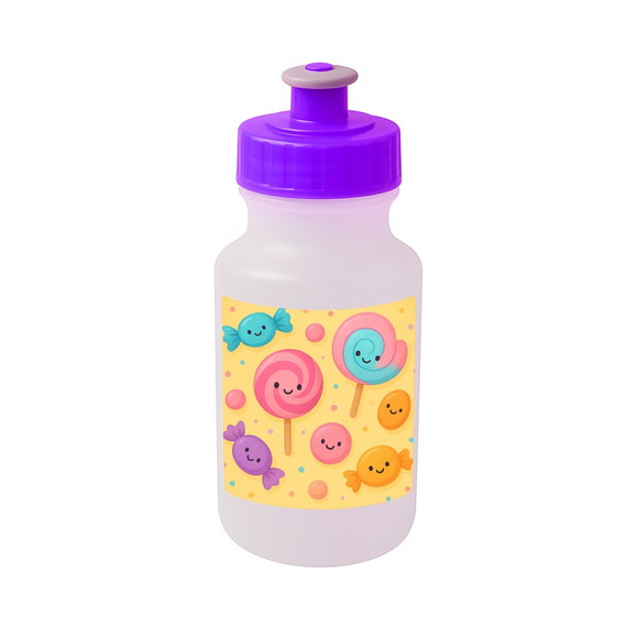 Garrafinha Squeeze Personalizada Balas e Pirulitos - Imagem 5