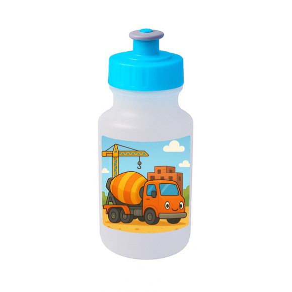 Garrafinha Squeeze Personalizada Betoneira - Imagem 2