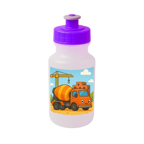 Garrafinha Squeeze Personalizada Betoneira - Imagem 5
