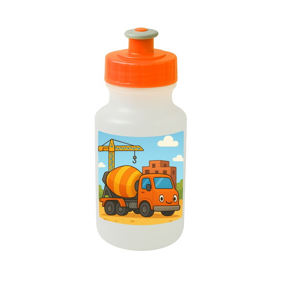 Garrafinha Squeeze Personalizada Betoneira - Imagem 4