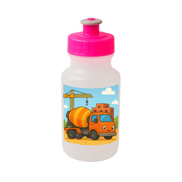 Garrafinha Squeeze Personalizada Betoneira - Imagem 3
