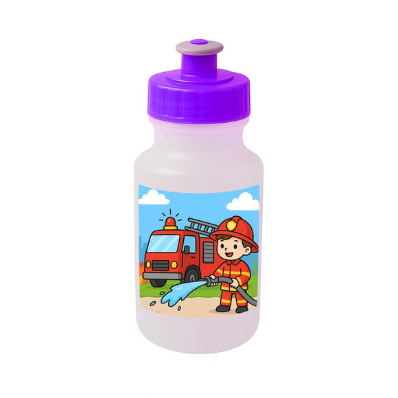 Garrafinha Squeeze Personalizada Bombeiros - Imagem 5