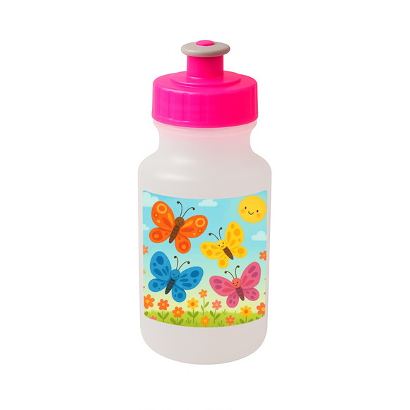 Garrafinha Squeeze Personalizada Borboletas - Imagem 3