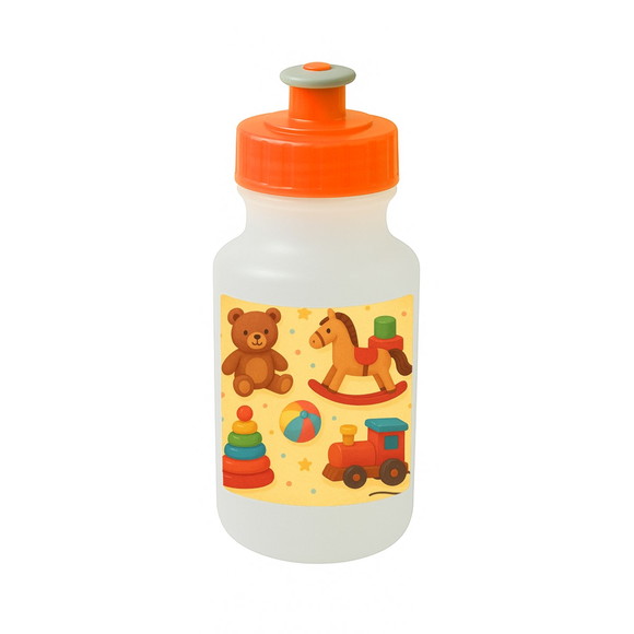 Garrafinha Squeeze Personalizada Brinquedos Clássicos - Imagem 4