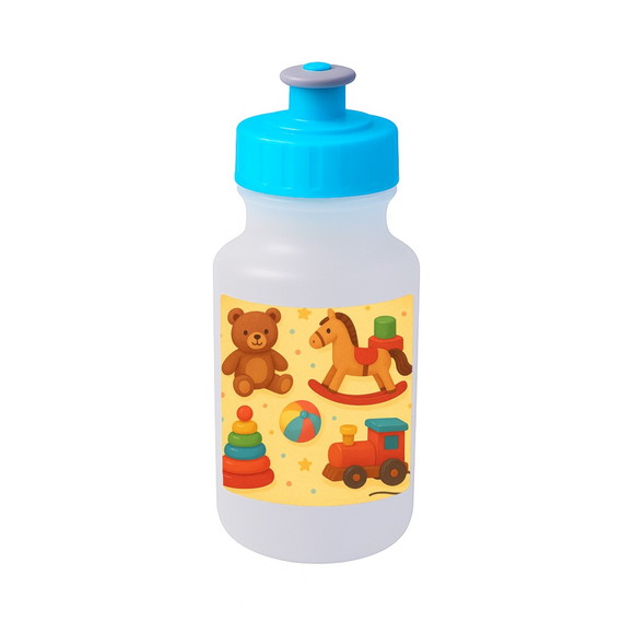 Garrafinha Squeeze Personalizada Brinquedos Clássicos - Imagem 2