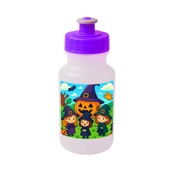 Garrafinha Squeeze Personalizada Bruxinhas Fofas - Imagem 4