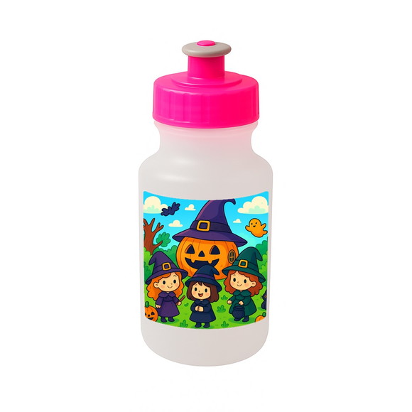 Garrafinha Squeeze Personalizada Bruxinhas Fofas - Imagem 2