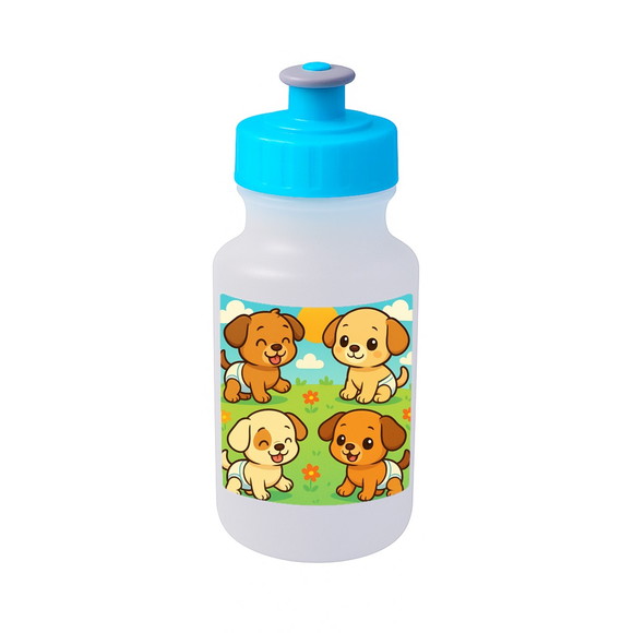 Garrafinha Squeeze Personalizada Cachorrinhos Baby - Imagem 2