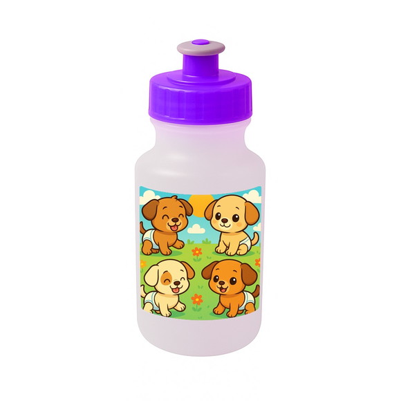 Garrafinha Squeeze Personalizada Cachorrinhos Baby - Imagem 5
