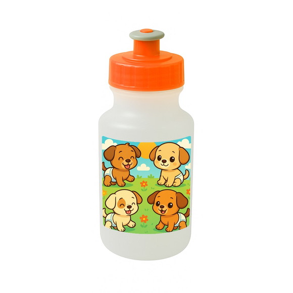 Garrafinha Squeeze Personalizada Cachorrinhos Baby - Imagem 4