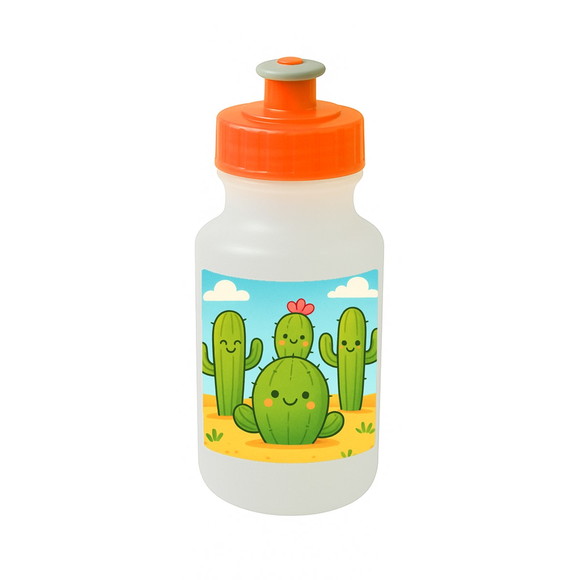 Garrafinha Squeeze Personalizada Cactos Fofos - Imagem 4