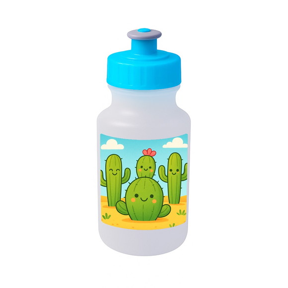 Garrafinha Squeeze Personalizada Cactos Fofos - Imagem 2