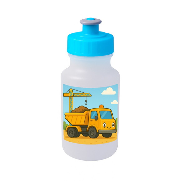 Garrafinha Squeeze Personalizada Caminhão Caçamba - Imagem 2