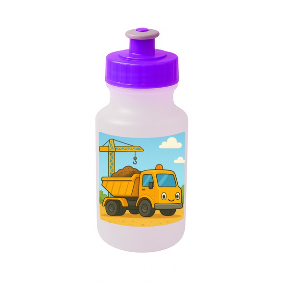 Garrafinha Squeeze Personalizada Caminhão Caçamba - Imagem 5