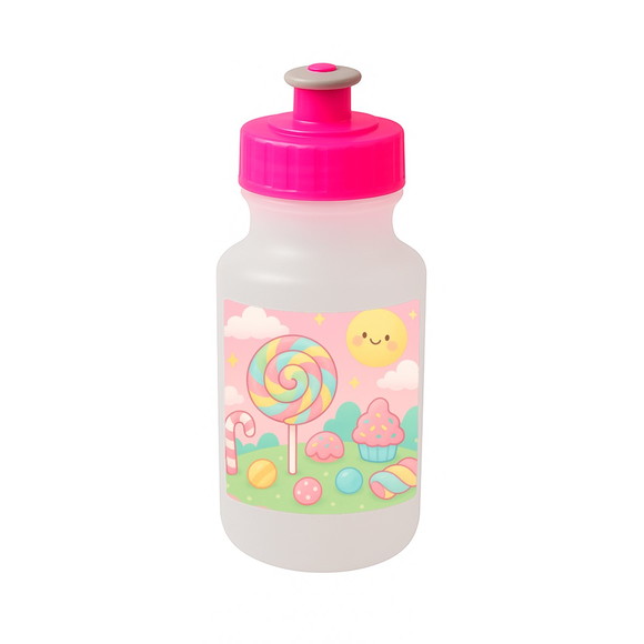 Garrafinha Squeeze Personalizada Candy Color - Imagem 3
