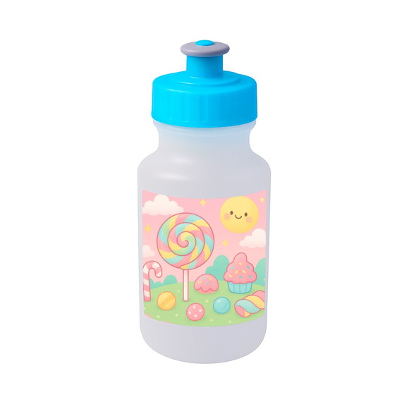 Garrafinha Squeeze Personalizada Candy Color - Imagem 2