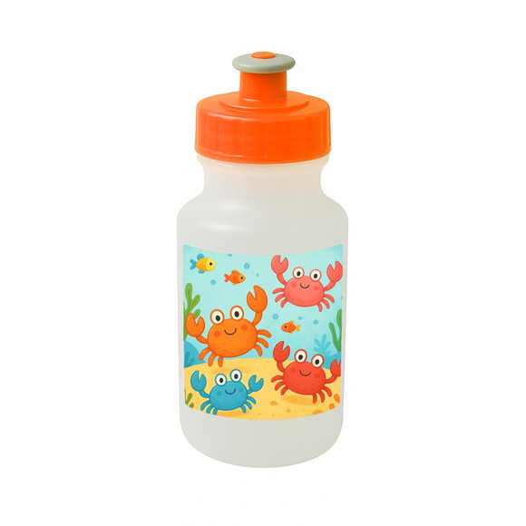 Garrafinha Squeeze Personalizada Caranguejinhos - Imagem 4