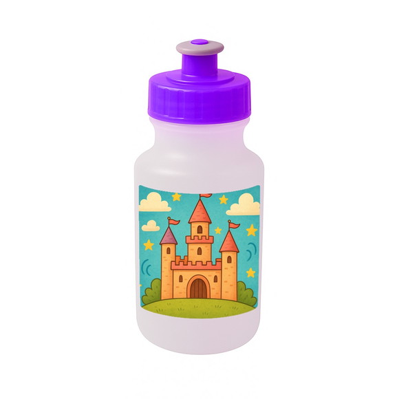 Garrafinha Squeeze Personalizada Castelo Encantado - Imagem 5