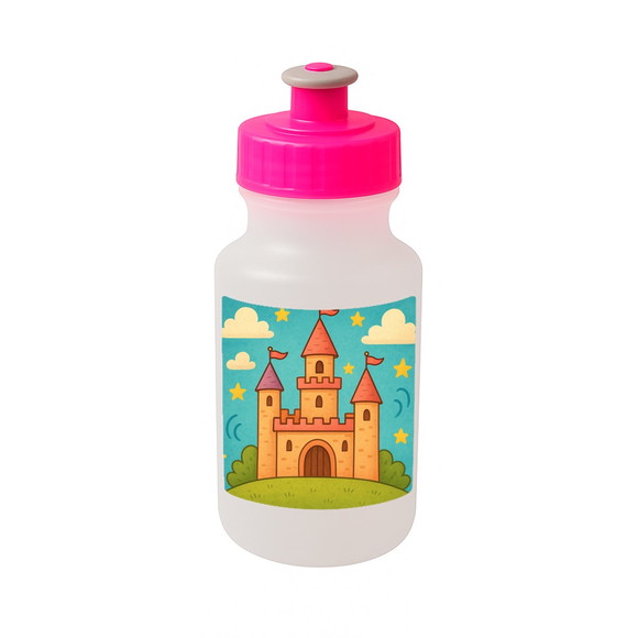Garrafinha Squeeze Personalizada Castelo Encantado - Imagem 3