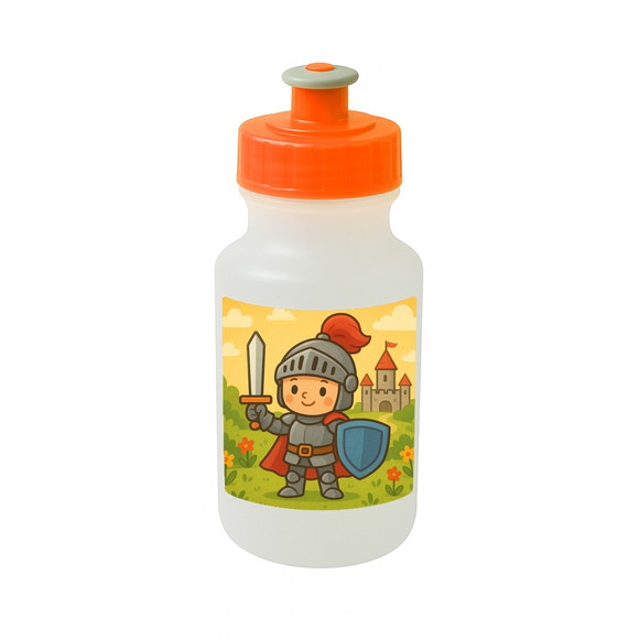 Garrafinha Squeeze Personalizada Cavaleiro Medieval - Imagem 4