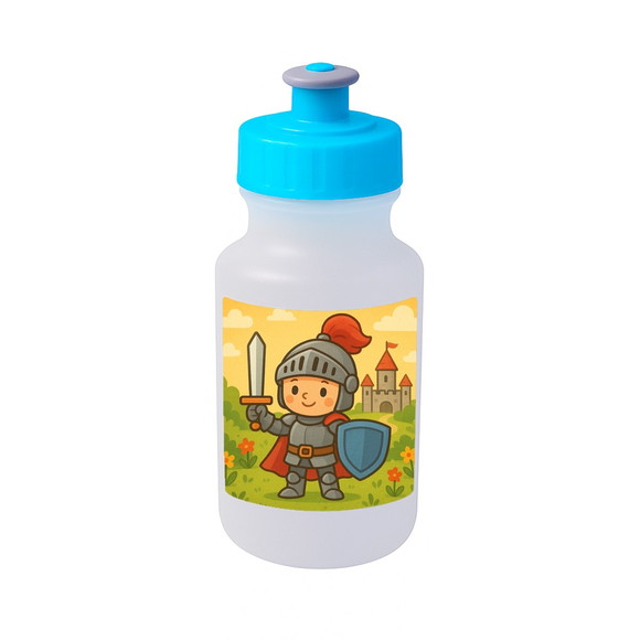 Garrafinha Squeeze Personalizada Cavaleiro Medieval - Imagem 2