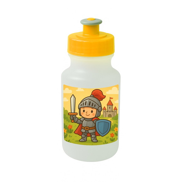 Garrafinha Squeeze Personalizada Cavaleiro Medieval