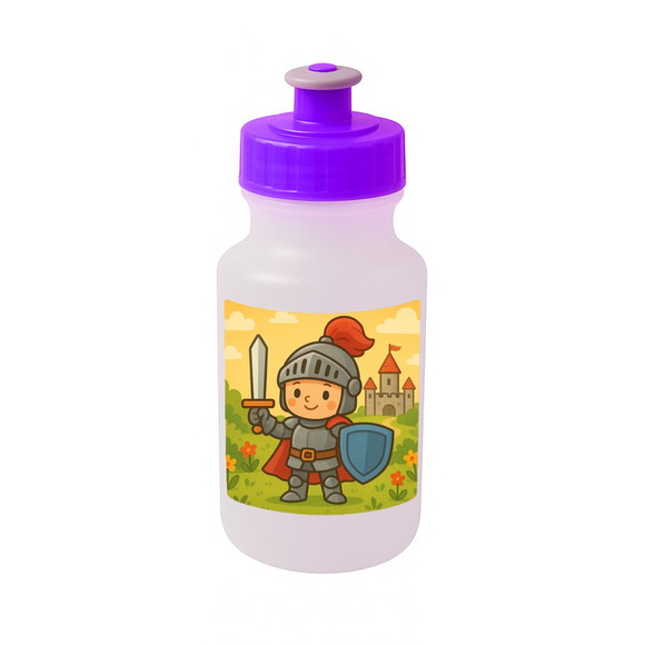 Garrafinha Squeeze Personalizada Cavaleiro Medieval - Imagem 5