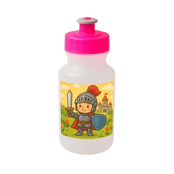 Garrafinha Squeeze Personalizada Cavaleiro Medieval - Imagem 3