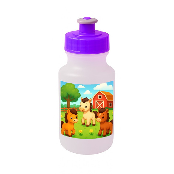 Garrafinha Squeeze Personalizada Cavalinhos - Imagem 5