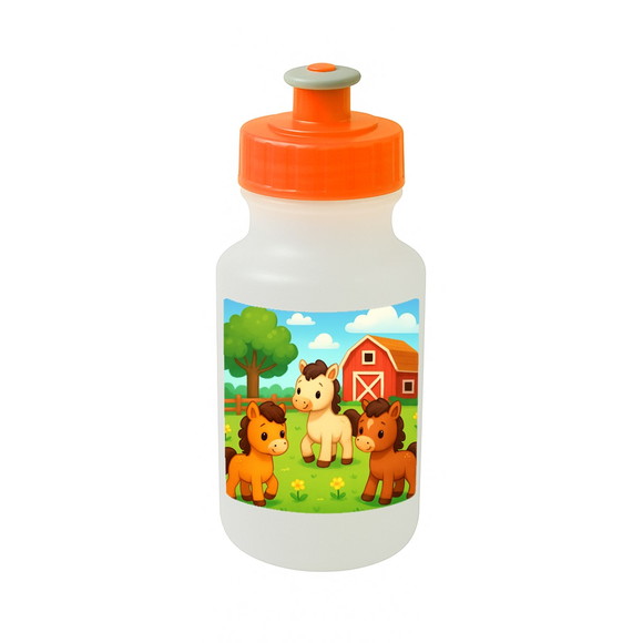 Garrafinha Squeeze Personalizada Cavalinhos - Imagem 4