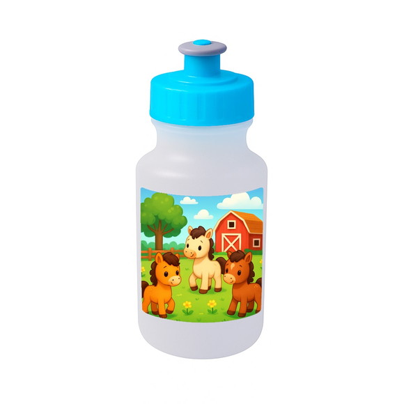 Garrafinha Squeeze Personalizada Cavalinhos - Imagem 2