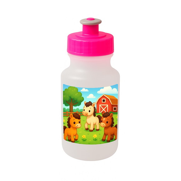 Garrafinha Squeeze Personalizada Cavalinhos - Imagem 3