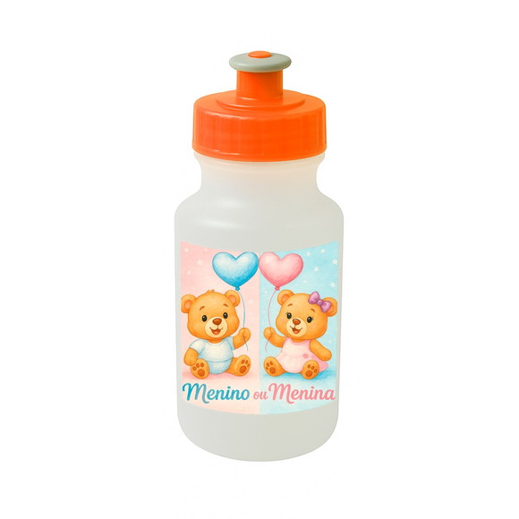Garrafinha Squeeze Personalizada Chá de Revelação - Imagem 4