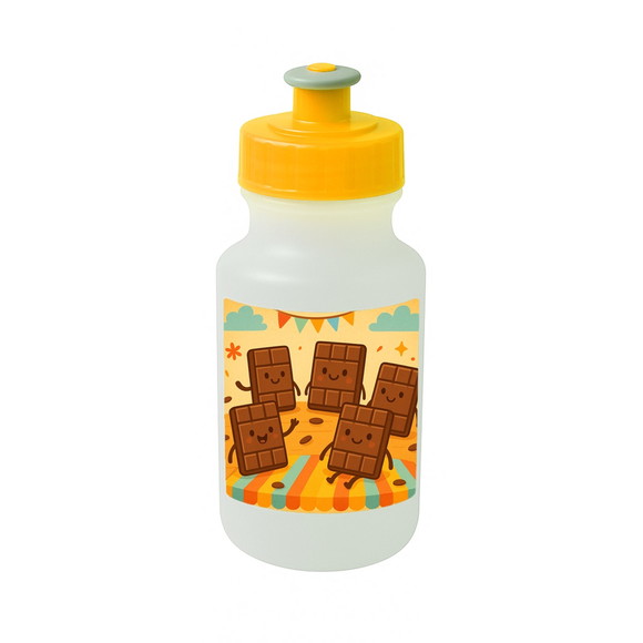 Garrafinha Squeeze Personalizada Chocolates