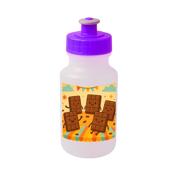 Garrafinha Squeeze Personalizada Chocolates - Imagem 5