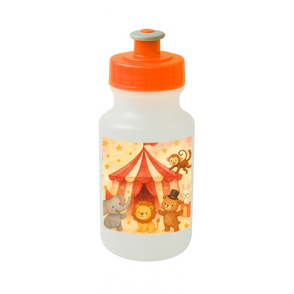 Garrafinha Squeeze Personalizada Circo Aquarela - Imagem 4