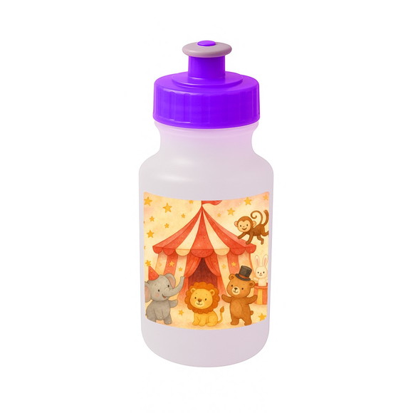Garrafinha Squeeze Personalizada Circo Aquarela - Imagem 5