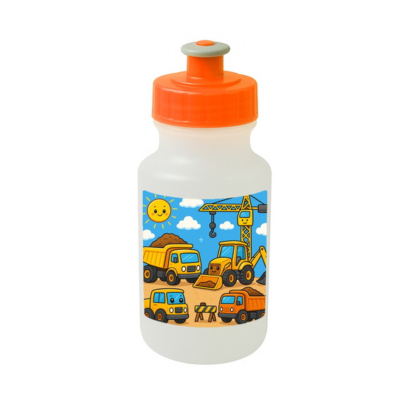 Garrafinha Squeeze Personalizada Construção Civil - Imagem 4