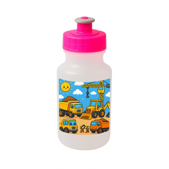 Garrafinha Squeeze Personalizada Construção Civil - Imagem 3