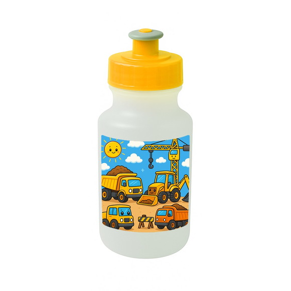 Garrafinha Squeeze Personalizada Construção Civil
