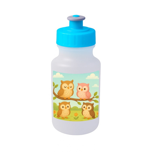 Garrafinha Squeeze Personalizada Corujinhas - Imagem 2