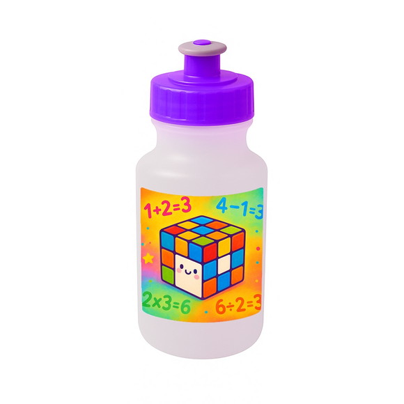 Garrafinha Squeeze Personalizada Cubo Mágico - Imagem 5
