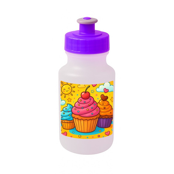 Garrafinha Squeeze Personalizada Cupcakes - Imagem 5