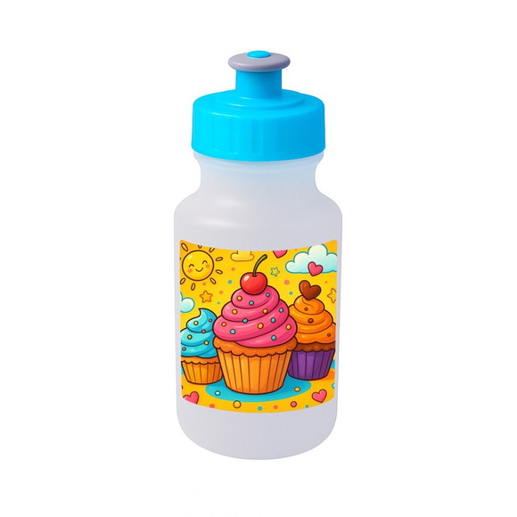 Garrafinha Squeeze Personalizada Cupcakes - Imagem 2