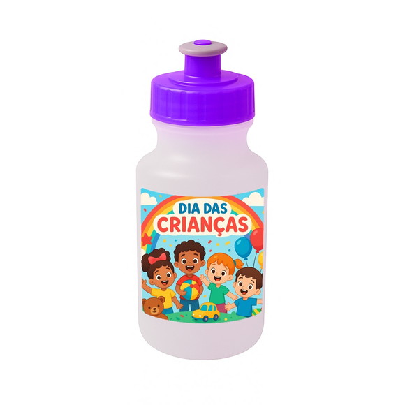 Garrafinha Squeeze Personalizada Dia das Crianças - Imagem 5
