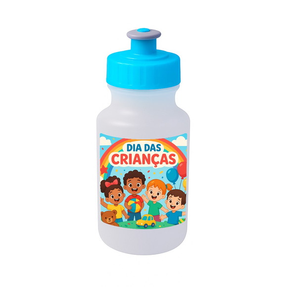 Garrafinha Squeeze Personalizada Dia das Crianças - Imagem 2