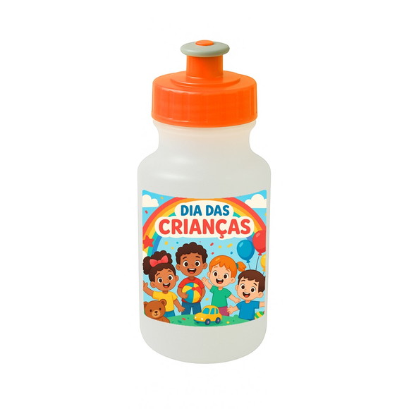 Garrafinha Squeeze Personalizada Dia das Crianças - Imagem 4